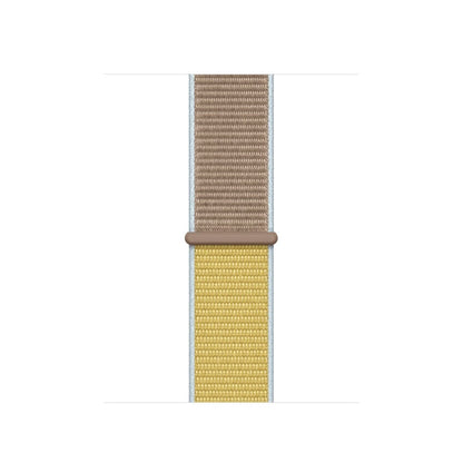 Fint Apple Watch Series 5 44mm Nylon Rem - Gul#serie_7