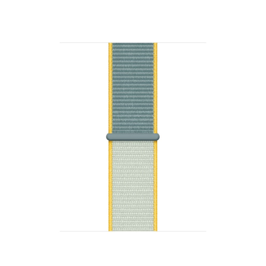 Fint Apple Watch Series 5 44mm Nylon Rem - Sølv#serie_8