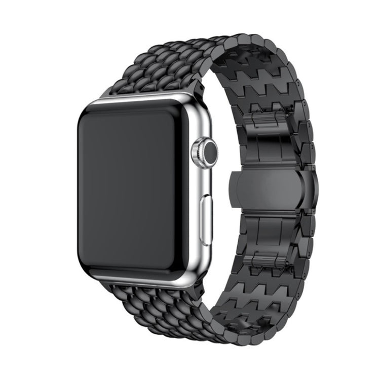 Skøn Apple Watch Series 5 44mm / Apple Watch 44mm Metal Rem - Sort#serie_1