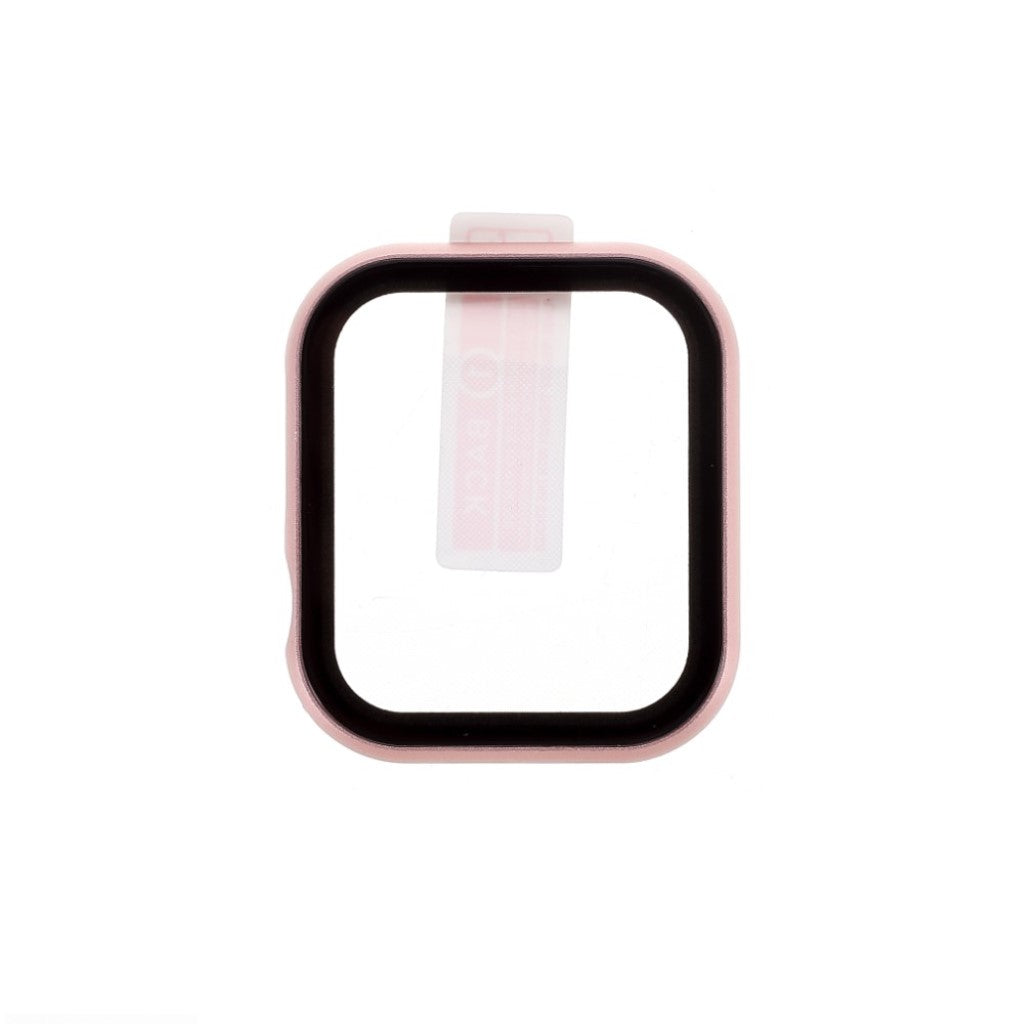 Meget Godt Universal Apple Silikone og Glas Cover - Pink#serie_2