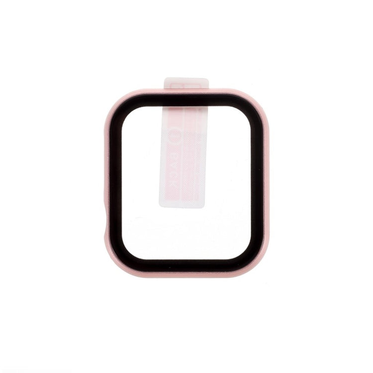 Meget Godt Universal Apple Silikone og Glas Cover - Pink#serie_2