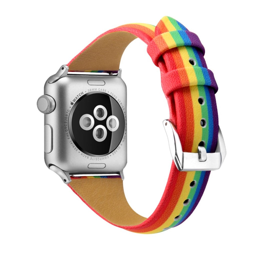 Vildt nydelig Universal Apple Ægte læder Rem - Gennemsigtig#serie_4