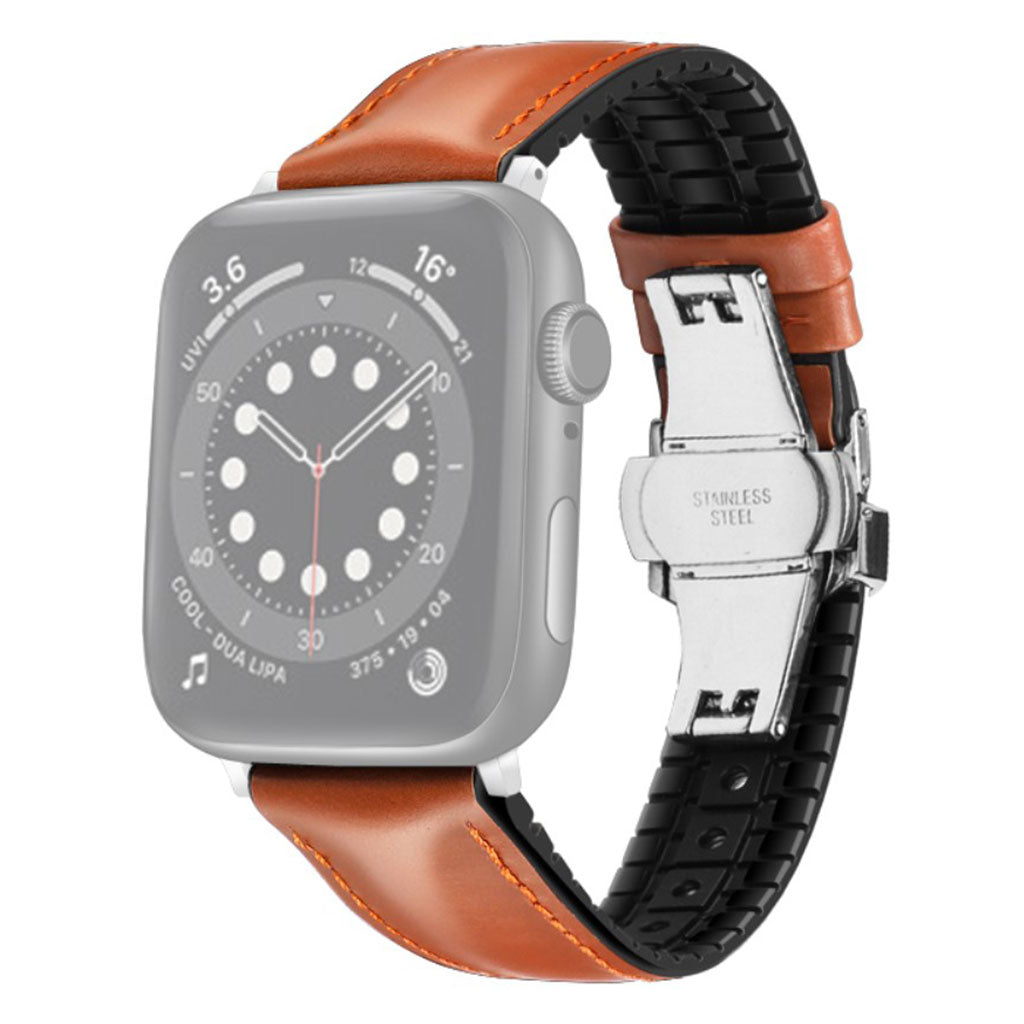 Vildt kønt Universal Apple Kunstlæder Rem - Orange#serie_4