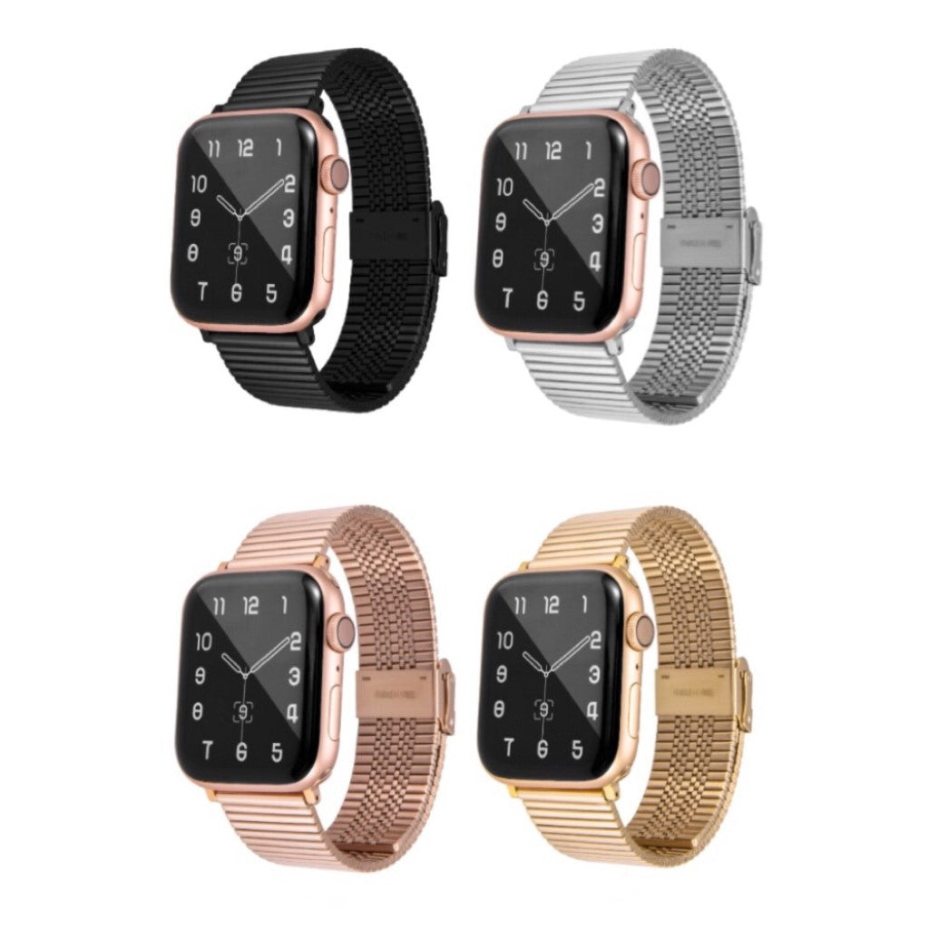 Slidstærk Universal Apple Metal Rem - Pink#serie_3