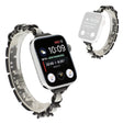 Exquisit Universell Apple Metall und Kunstleder armband