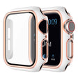 Absolut Schön Apple Watch Series 6 40mm / Apple Watch Series 5 40mm Universell Hülle mit Displayschutz in Silikon / TPU und Gehärtetes Glas