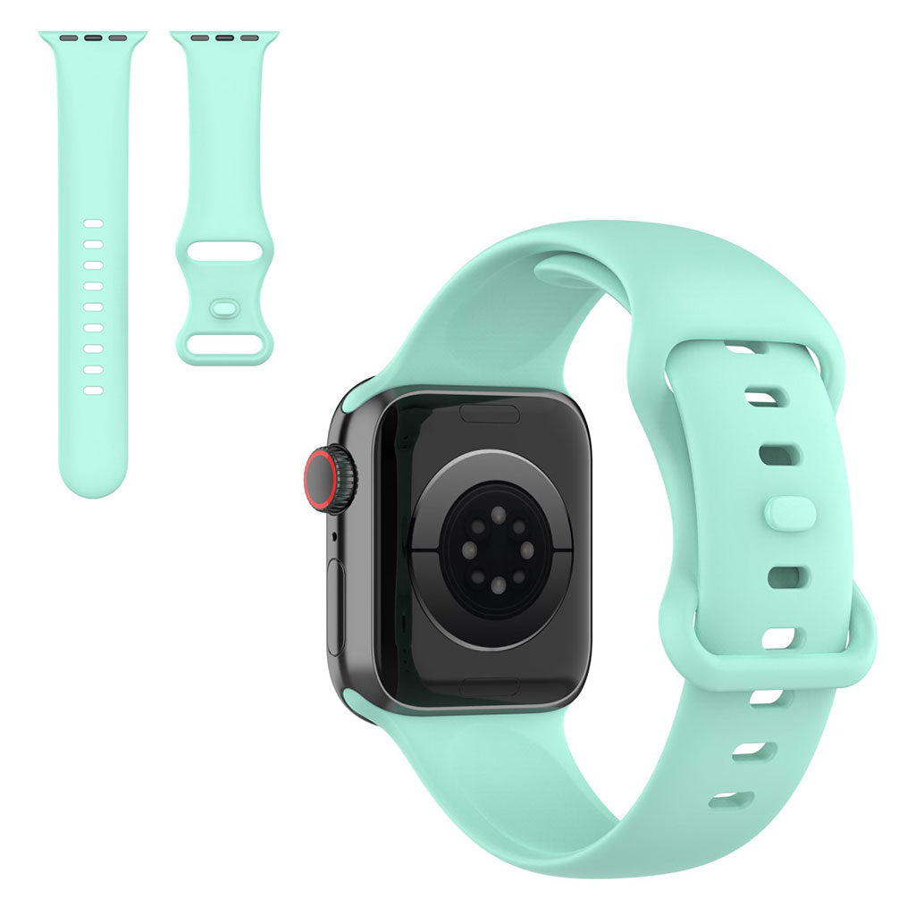 Skøn Universal Apple Silikone Rem - Størrelse: S - Grøn#serie_8