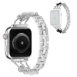 Mega stylisch Universell Apple Metall und Strass armband