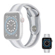 Mega Dolce Apple Smartwatch Silicone / Tpu Universali Cinturino