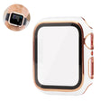 Absolument à la mode Apple Smartwatch Universel Coque avec protection d'écran en plastique et verre trempé.