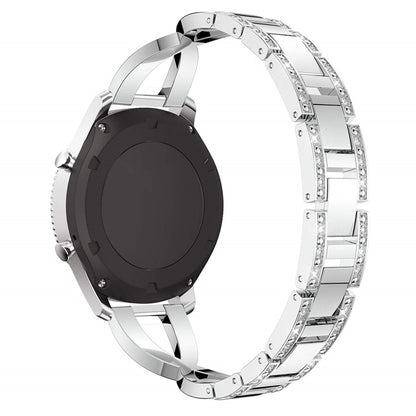 Super flot Universal Metal og Rhinsten Rem - Sølv#serie_2