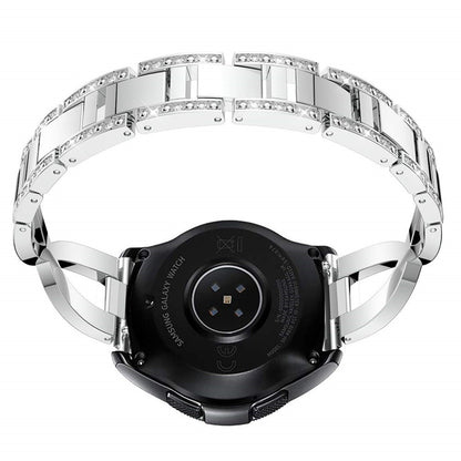 Super flot Universal Metal og Rhinsten Rem - Sølv#serie_2