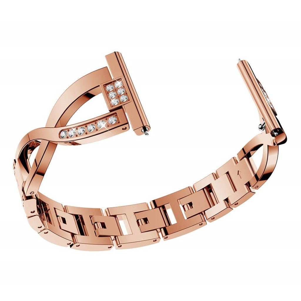 Super flot Universal Metal og Rhinsten Rem - Pink#serie_3