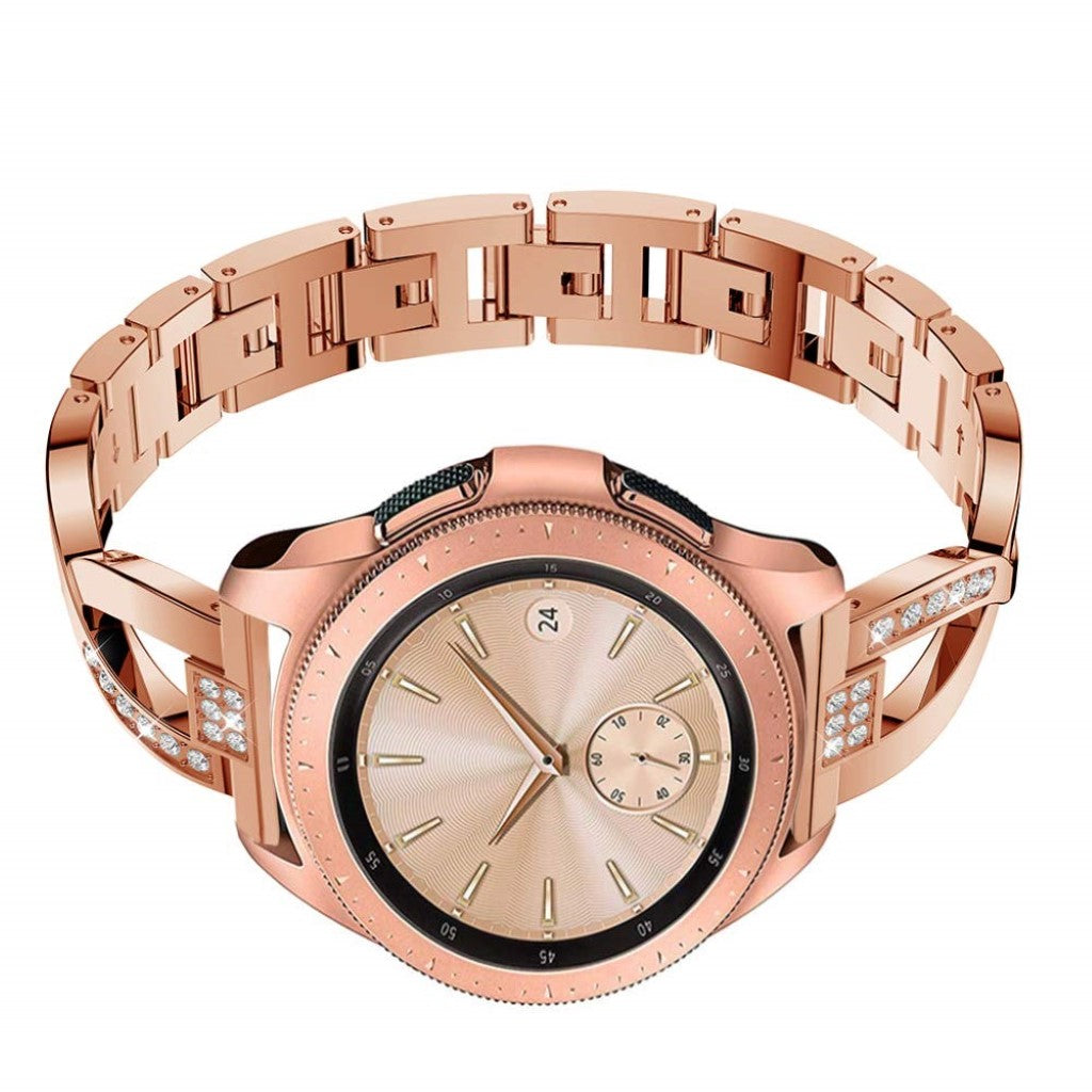 Super flot Universal Metal og Rhinsten Rem - Pink#serie_3