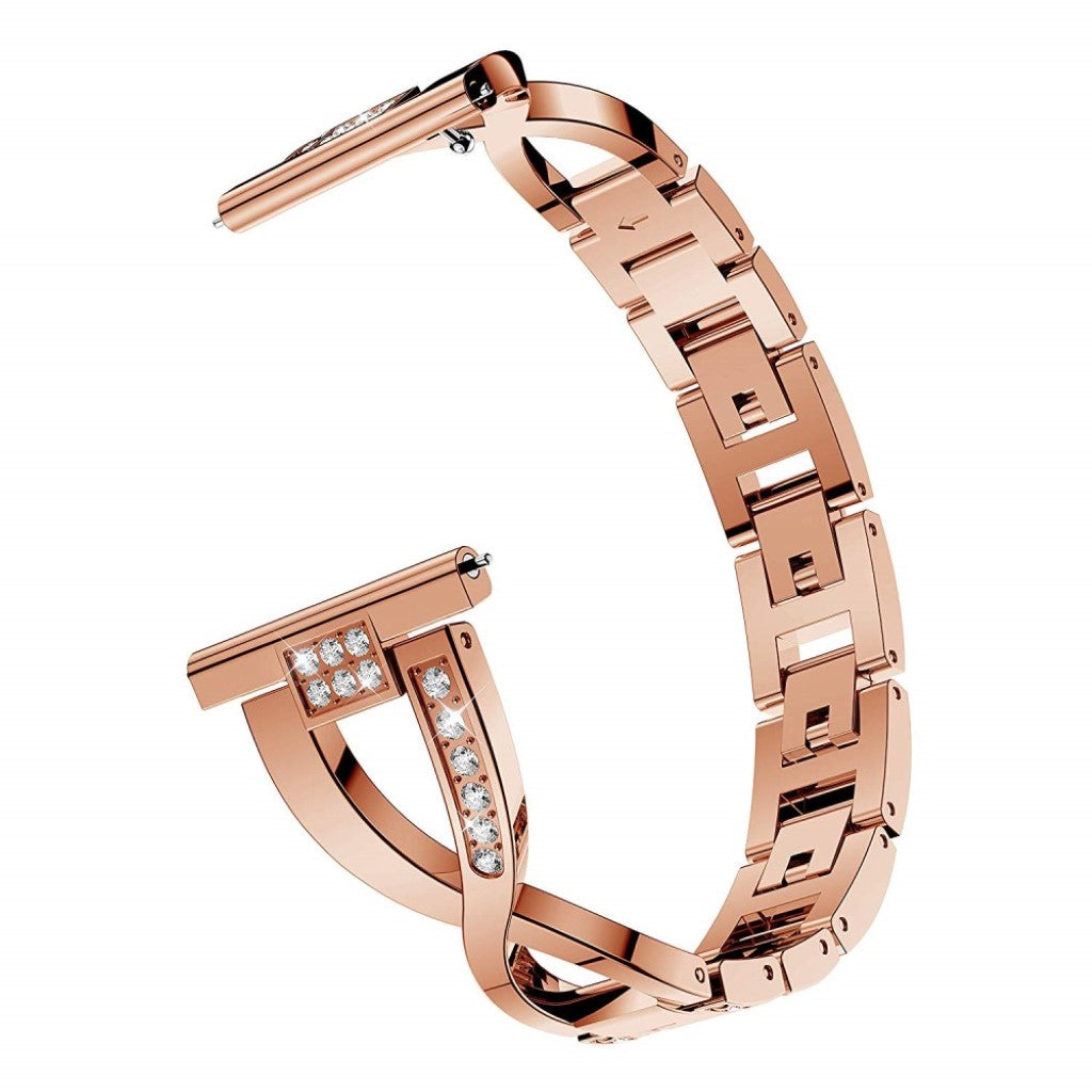Super flot Universal Metal og Rhinsten Rem - Pink#serie_3