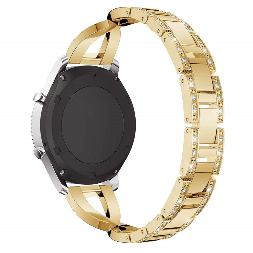 Super flot Universal Metal og Rhinsten Rem - Guld#serie_4
