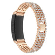 Mega haltbar Samsung Gear Fit2 Metall und Strass armband