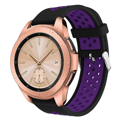 Pænt Samsung Galaxy Watch (42mm) Silikone Rem - Flerfarvet#serie_11