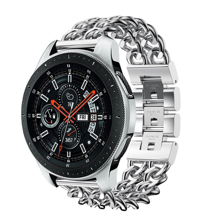 Tidsløst Samsung Galaxy Watch (46mm) Metal Rem - Sølv#serie_3