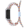 Cool Samsung Galaxy Fit-e Strass und Textil / Nylon armband