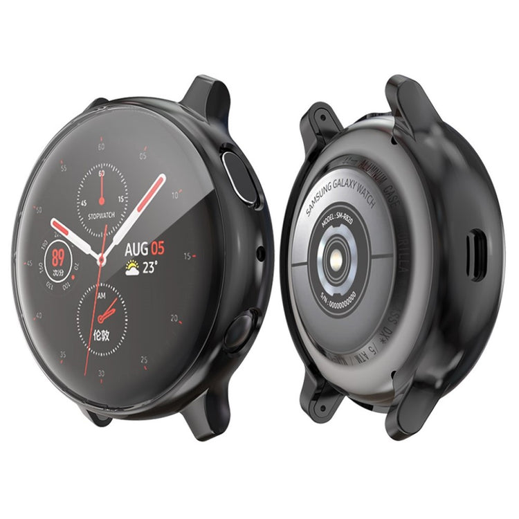 Meget Flot Samsung Galaxy Watch Active 2 - 44mm Silikone Cover - Sort#serie_1