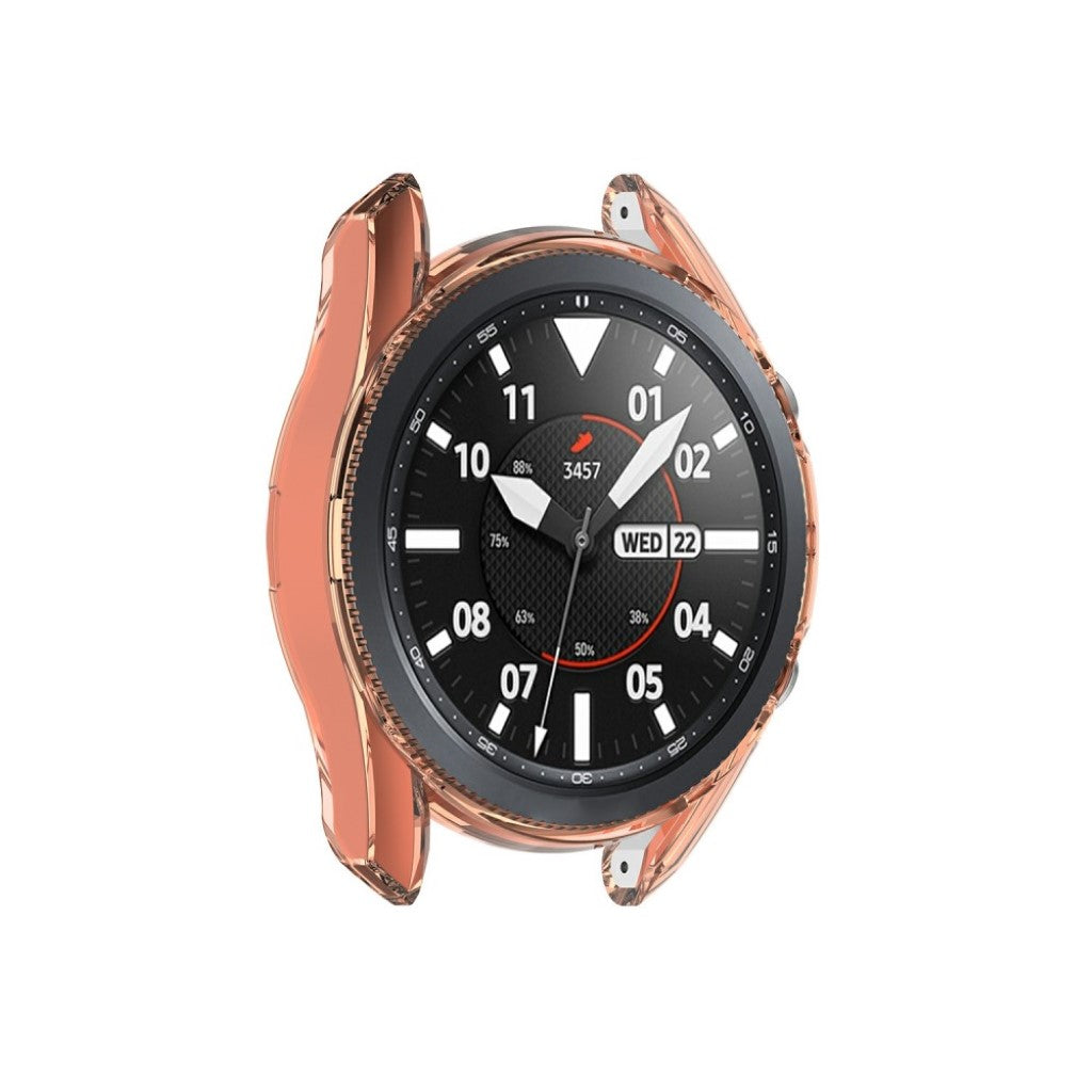 Meget Fint Samsung Galaxy Watch 3 (45mm) Silikone Cover - Orange#serie_1