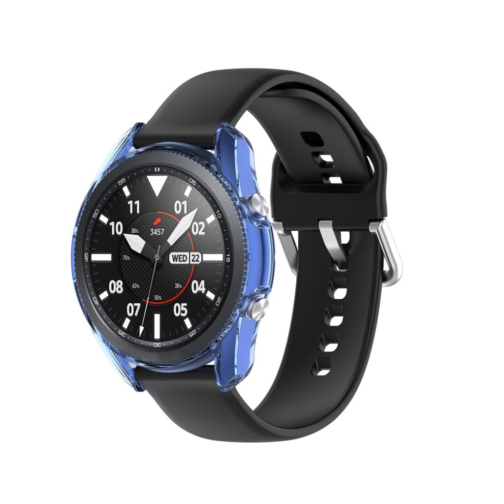 Fed Samsung Galaxy Watch 3 (41mm) Silikone Cover - Blå#serie_4
