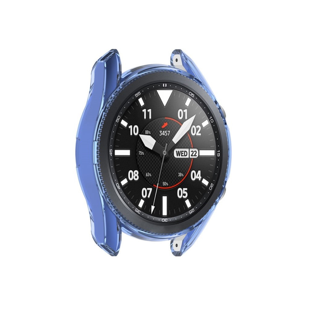 Fed Samsung Galaxy Watch 3 (41mm) Silikone Cover - Blå#serie_4