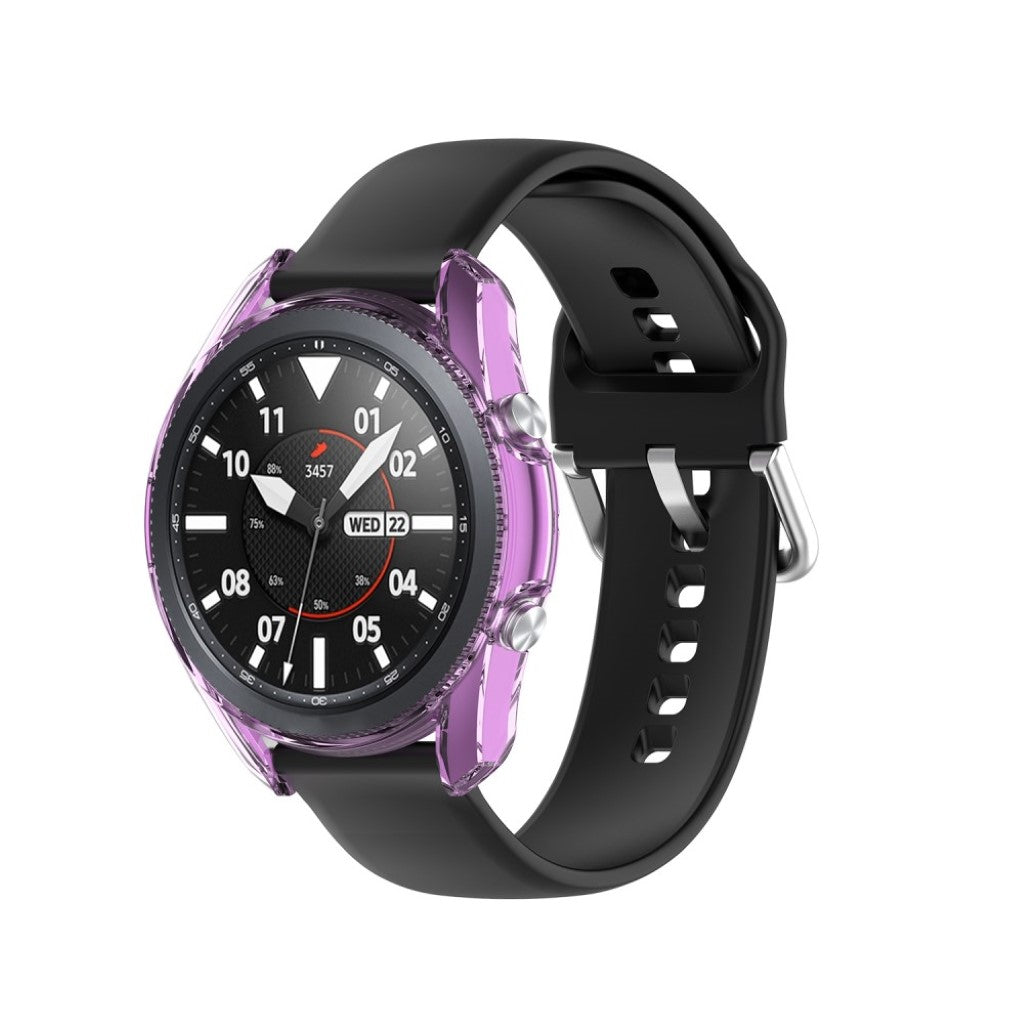 Fed Samsung Galaxy Watch 3 (41mm) Silikone Cover - Lilla#serie_5