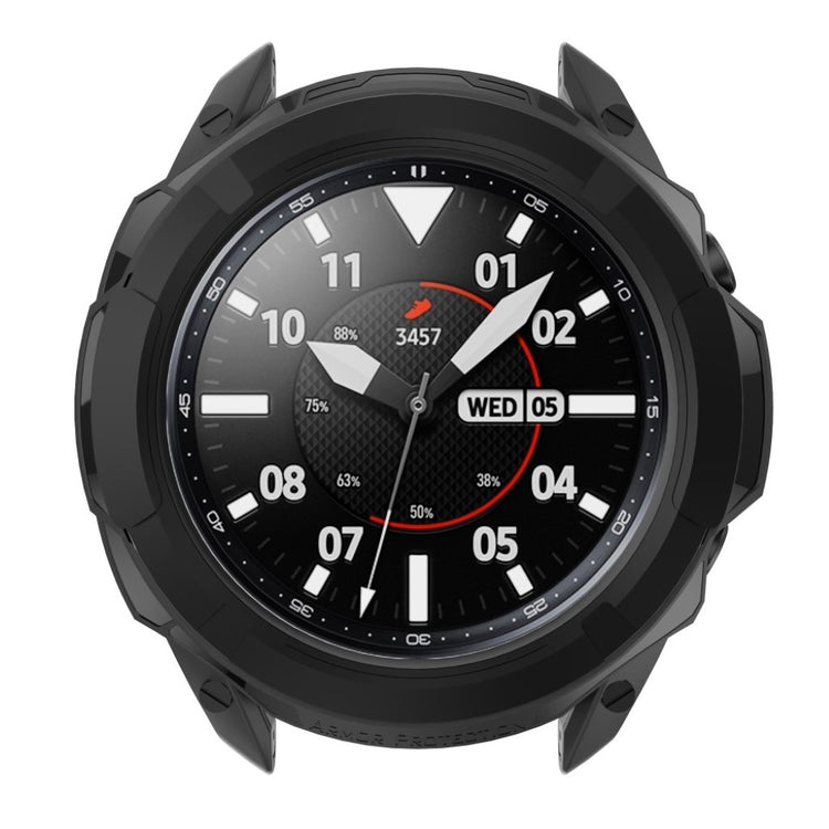 Samsung Galaxy Watch 3 (41mm) Beskyttende Silikone Bumper  - Sort#serie_2