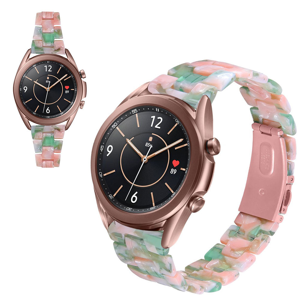 Holdbart Samsung Galaxy Watch 3 (41mm)  Rem - Flerfarvet#serie_11