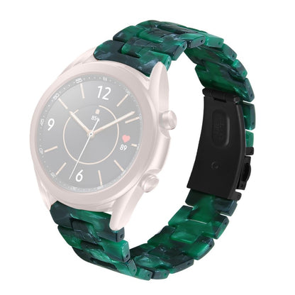 Holdbart Samsung Galaxy Watch 3 (41mm)  Rem - Grøn#serie_20