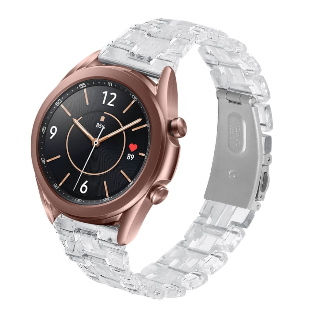 Holdbart Samsung Galaxy Watch 3 (41mm)  Rem - Gennemsigtig#serie_5