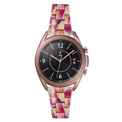 Holdbart Samsung Galaxy Watch 3 (41mm)  Rem - Rød#serie_9