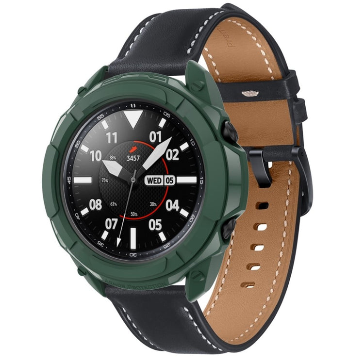 Samsung Galaxy Watch 3 (41mm)  Silikone Bumper  - Grøn#serie_1