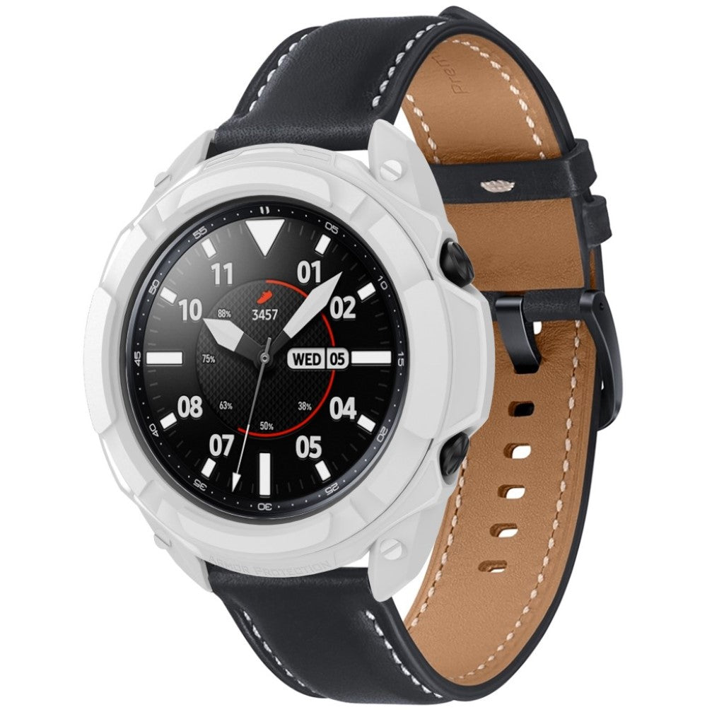 Samsung Galaxy Watch 3 (41mm)  Silikone Bumper  - Hvid#serie_2