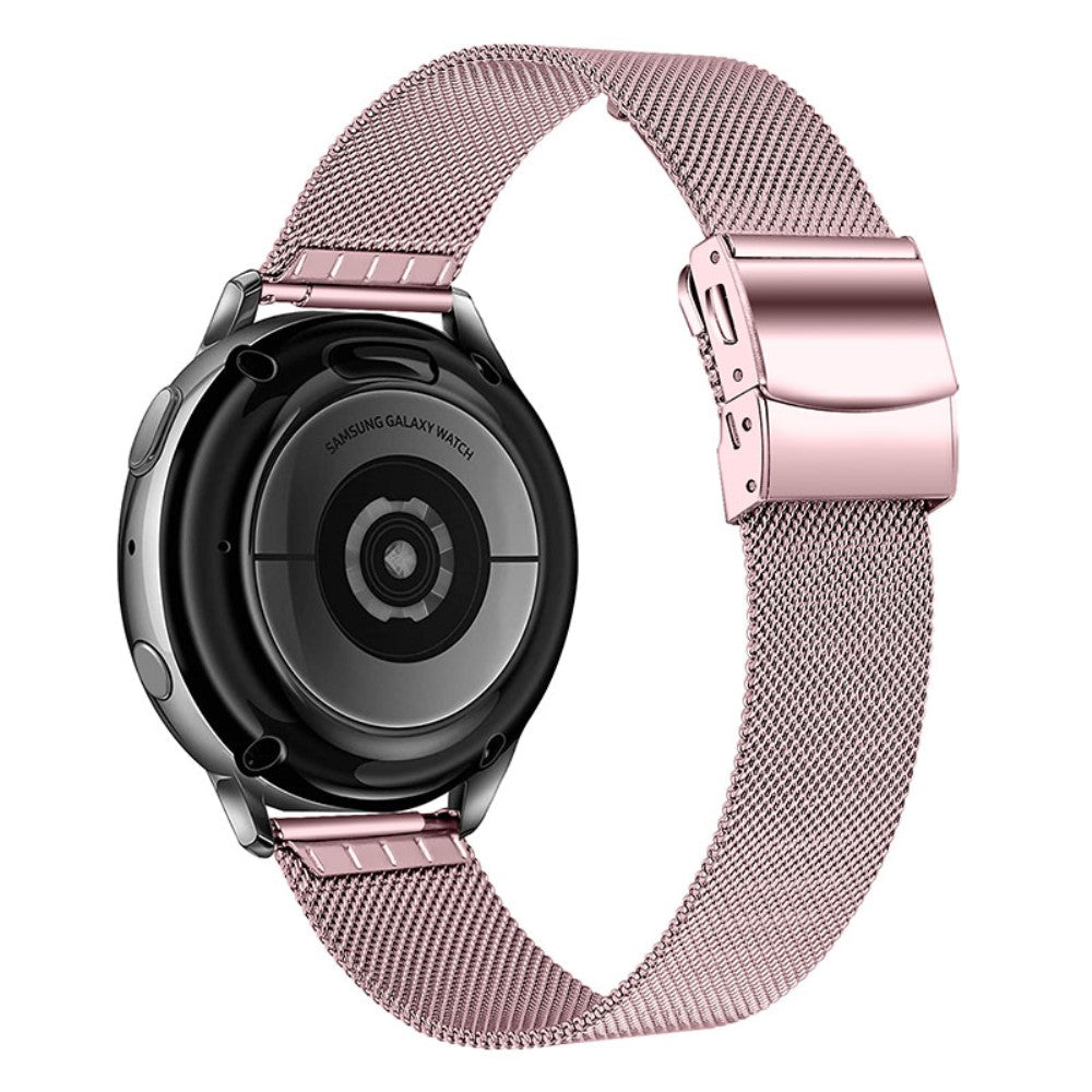 Rigtigt hårdfør Samsung Galaxy Watch 3 (41mm) Metal Rem - Pink#serie_1