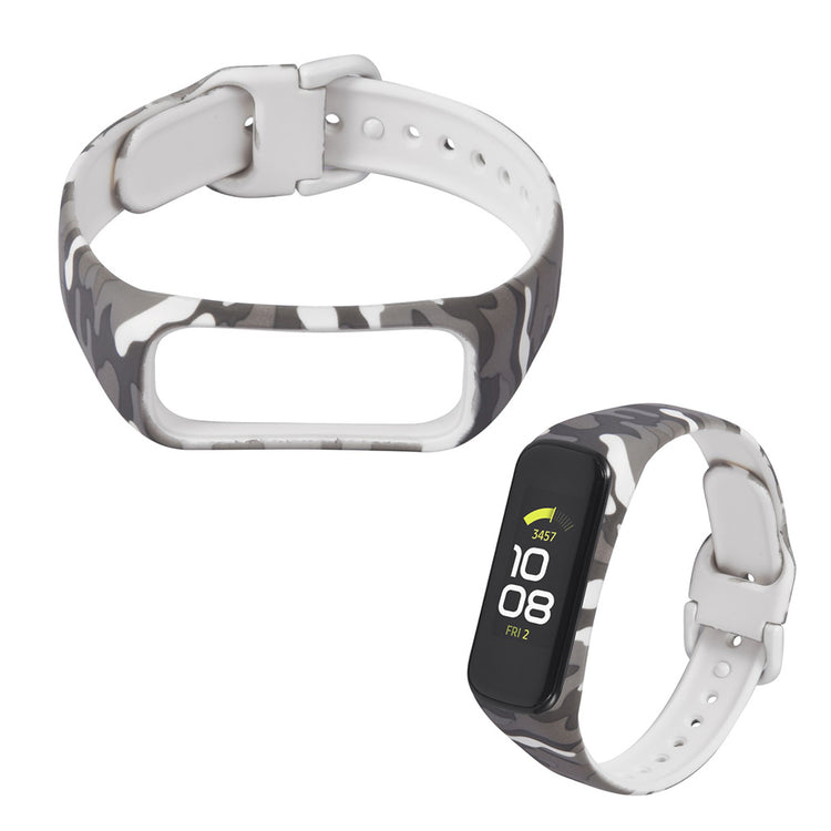 Fremragende Samsung Galaxy Fit 2 Silikone Urrem - Brun#serie_2