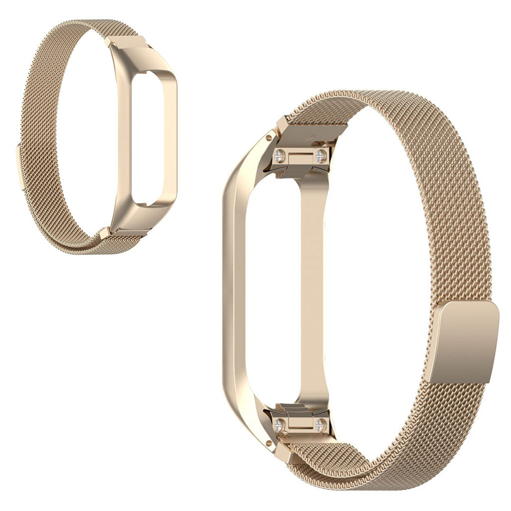 Super nydelig Samsung Galaxy Fit 2 Metal Rem - Guld#serie_6