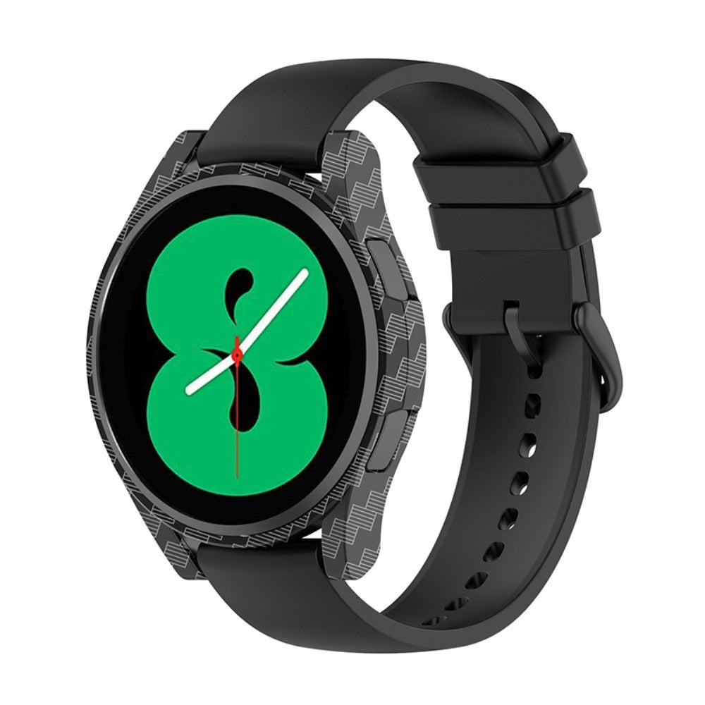 Samsung Galaxy Watch 4 (44mm) Beskyttende Plastik Bumper  - Sort#serie_3