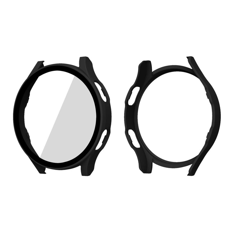 Meget Fed Samsung Galaxy Watch 4 (44mm) Cover med Skærmbeskytter i Plastik og Hærdet Glas - Gennemsigtig#serie_1