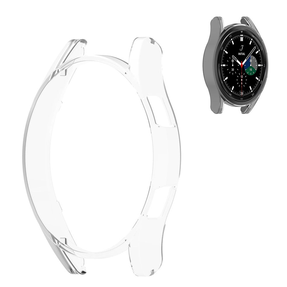 Samsung Galaxy Watch 4 Classic (42mm) Beskyttende Plastik Bumper  - Gennemsigtig#serie_11