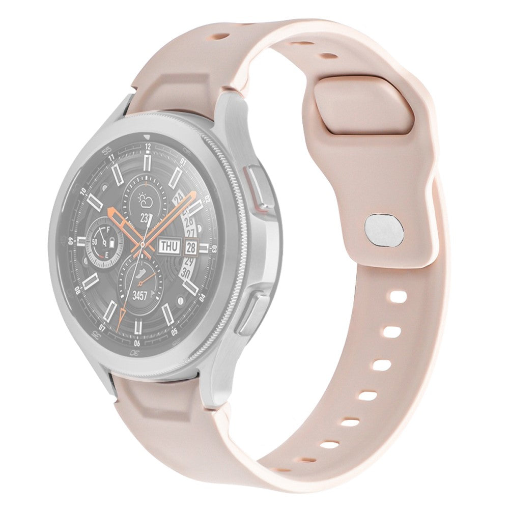  Samsung Galaxy Watch 4 Classic (46mm) / Samsung Galaxy Watch 4 Classic (42mm) Silikone Rem - Pink#serie_8
