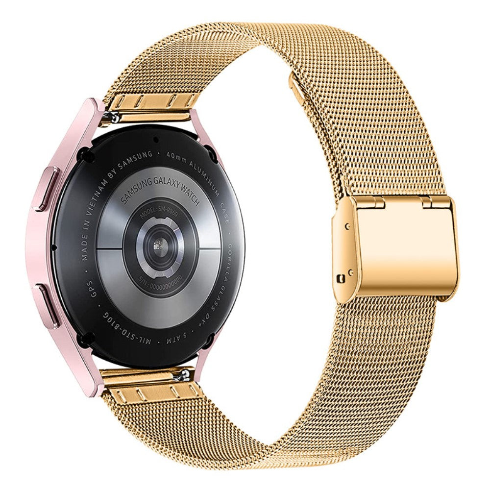 Helt vildt hårdfør Universal Samsung Metal Rem - Guld#serie_3