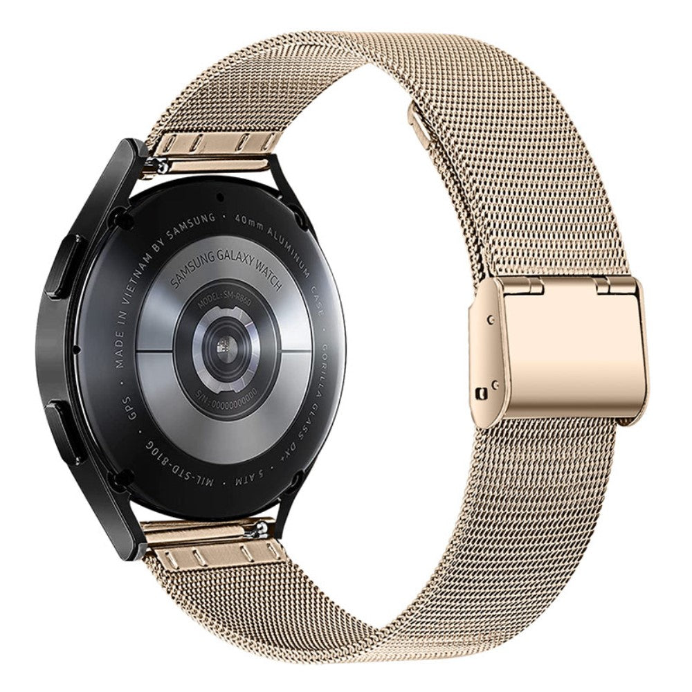 Helt vildt hårdfør Universal Samsung Metal Rem - Guld#serie_4