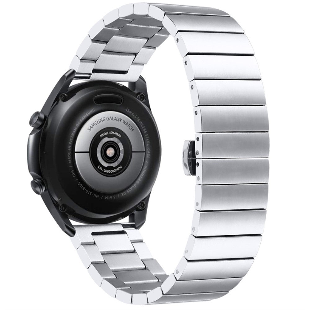 Helt vildt flot Universal Samsung Metal Rem - Sølv#serie_372