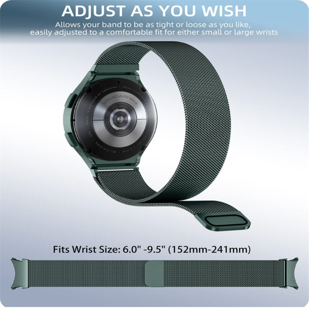Samsung Galaxy Watch 5 (40mm) Metal Rem med Cover - Grøn#serie_1
