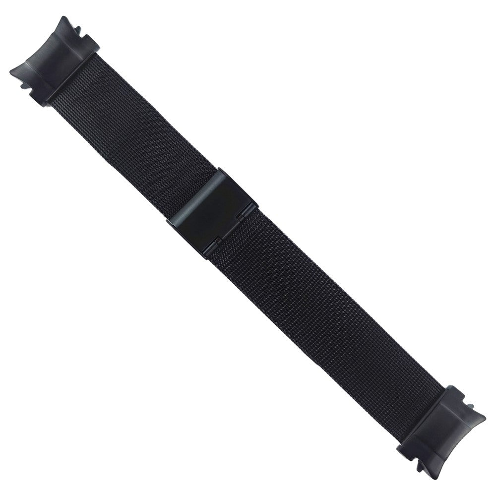 Rigtigt Flot Metal Universal Rem passer til Samsung Smartwatch - Sort#serie_2