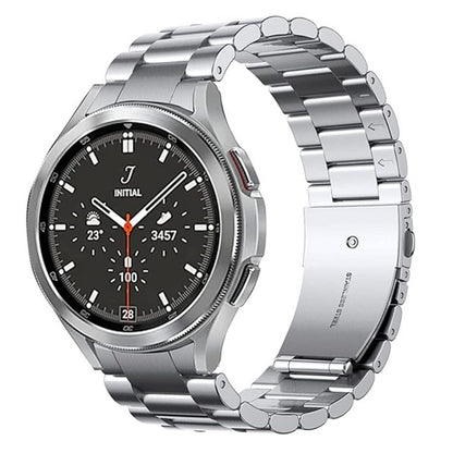 Super Elegant Metal Universal Rem passer til Samsung Smartwatch - Sølv#serie_3
