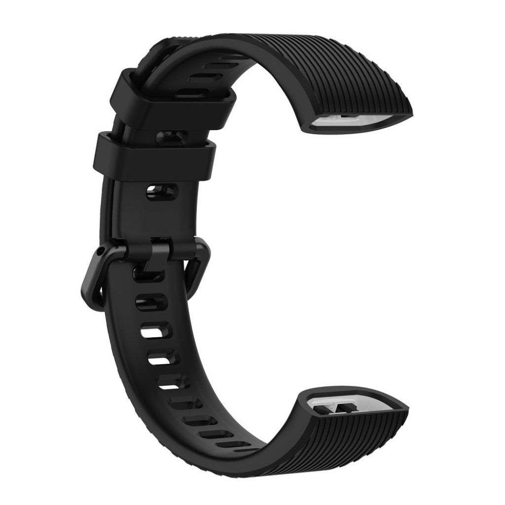 Sejt Huawei Band 3 Pro / Huawei Band 3 Silikone Rem - Sort#serie_1